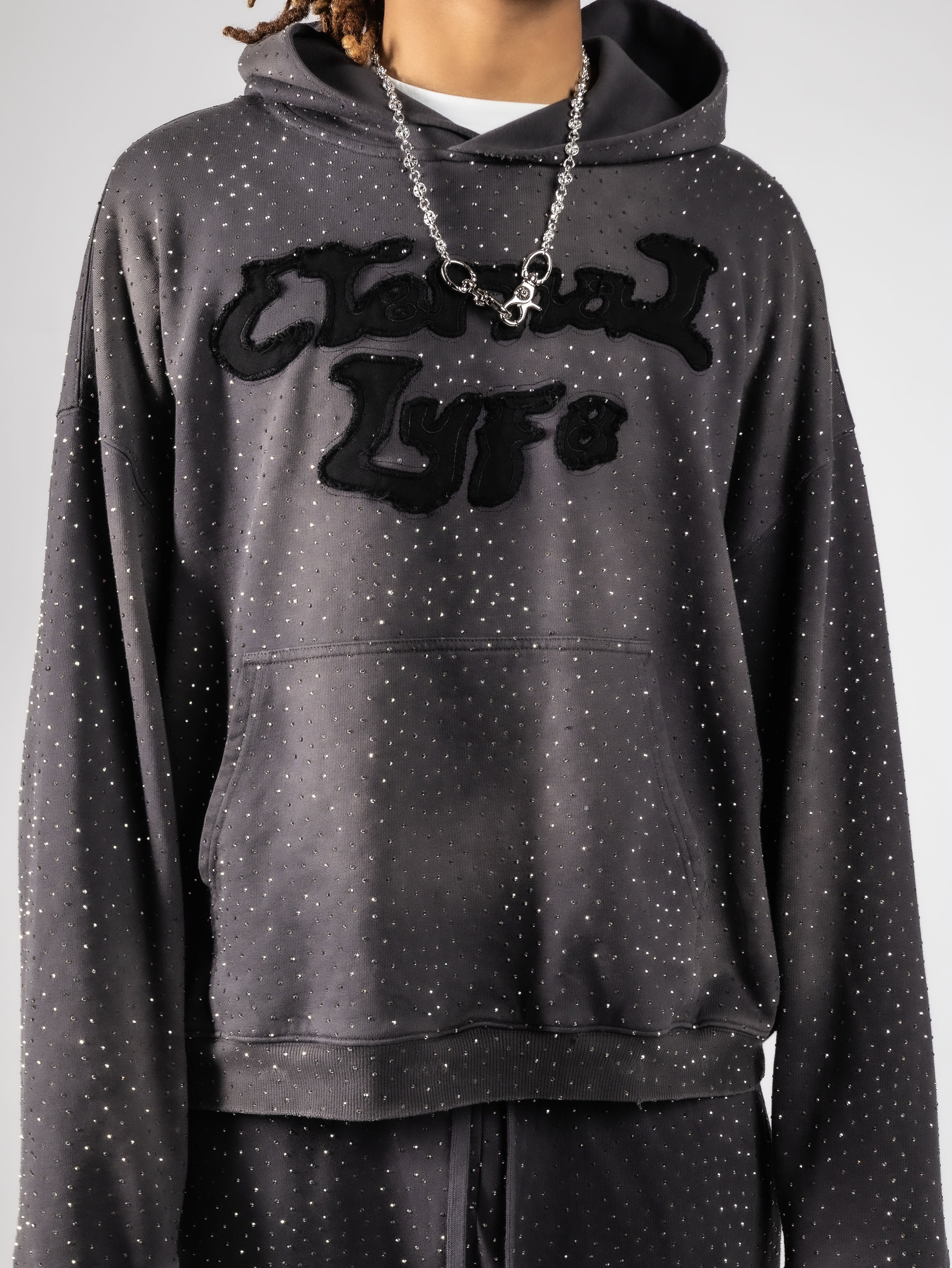 "ETERNAL LYFE" HOODIE - GRAY