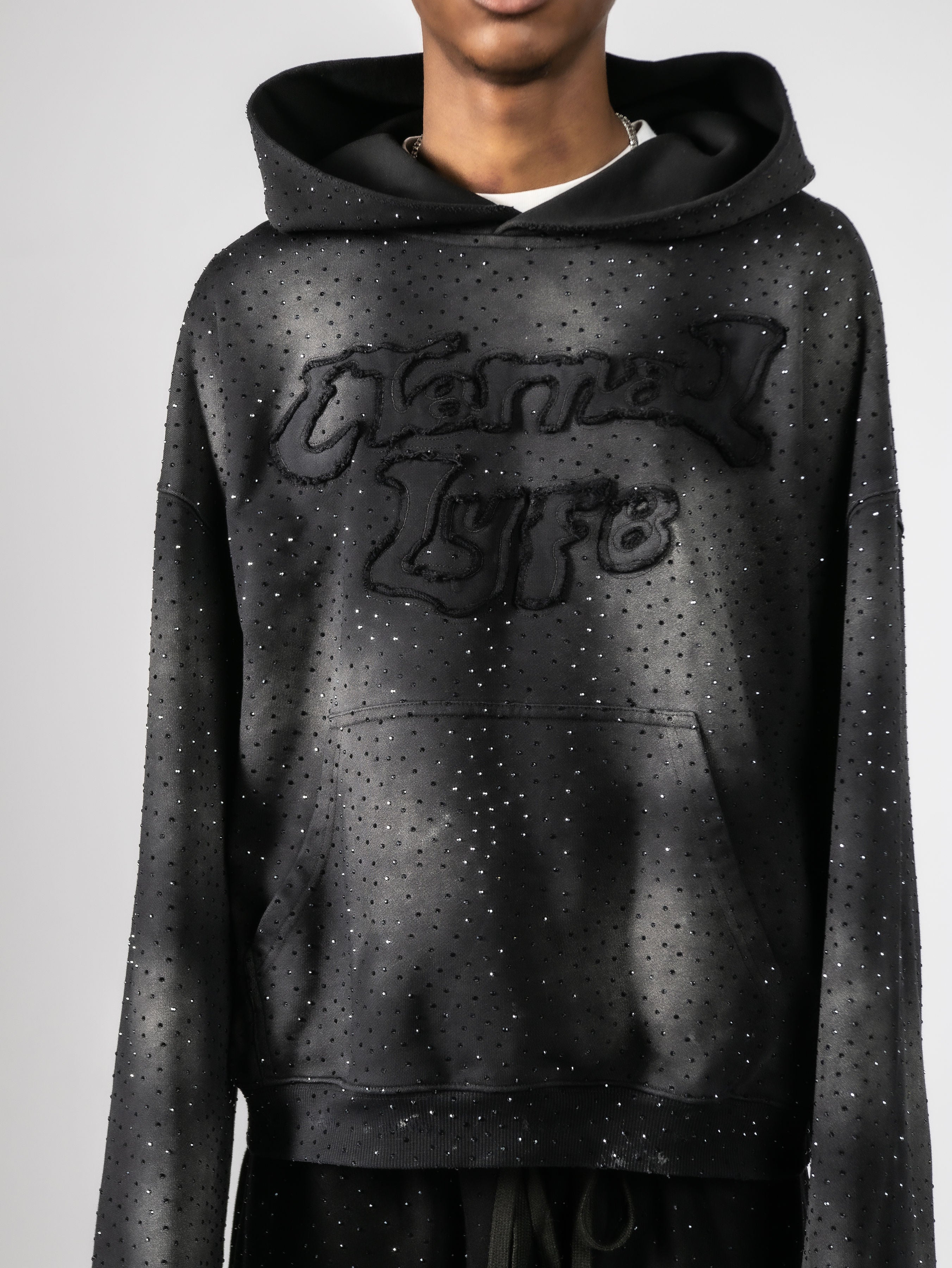 "ETERNAL LYFE" HOODIE - BLACK