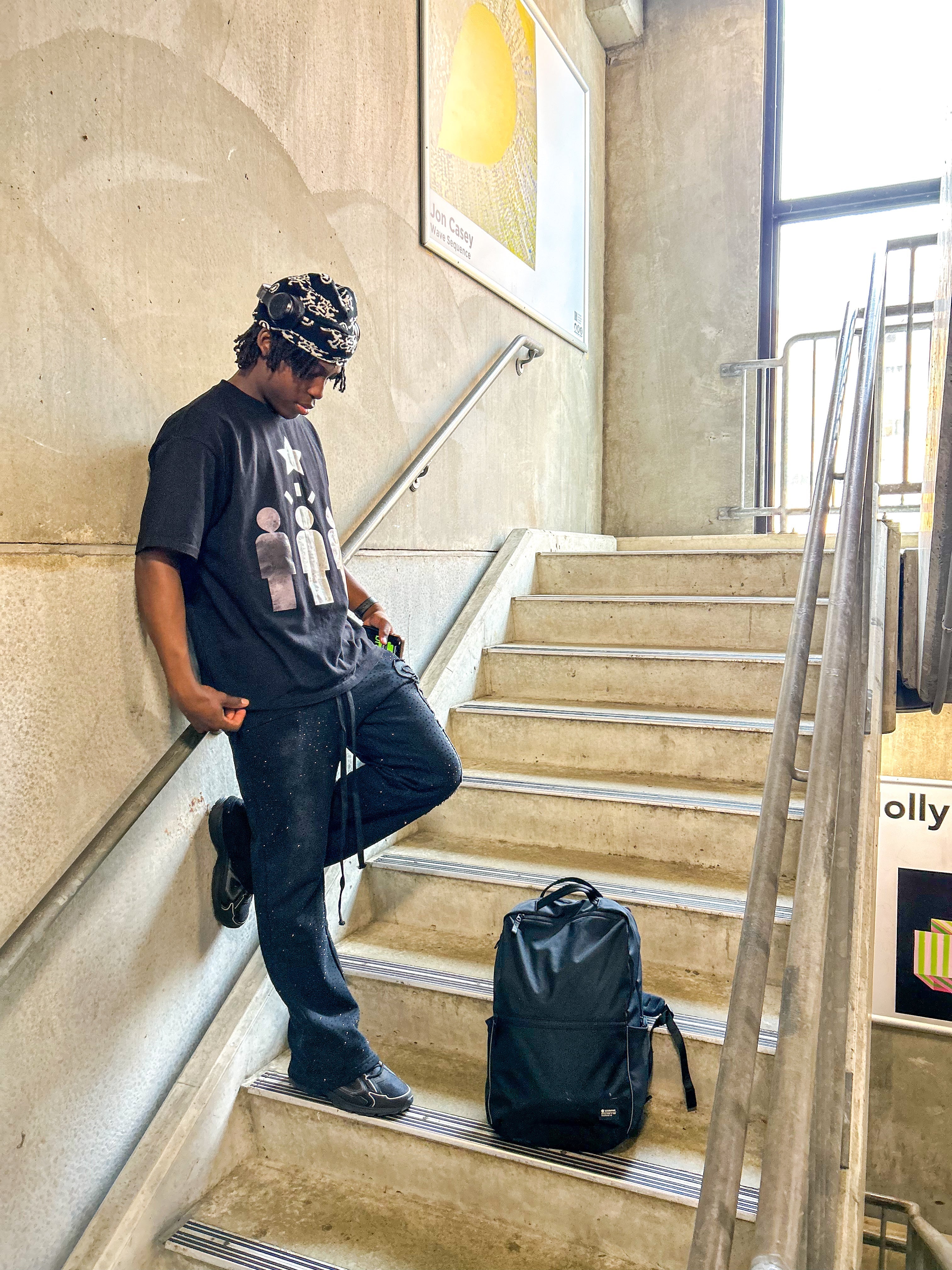 "BE THE LIGHT" SOCK HAT/BALACLAVA