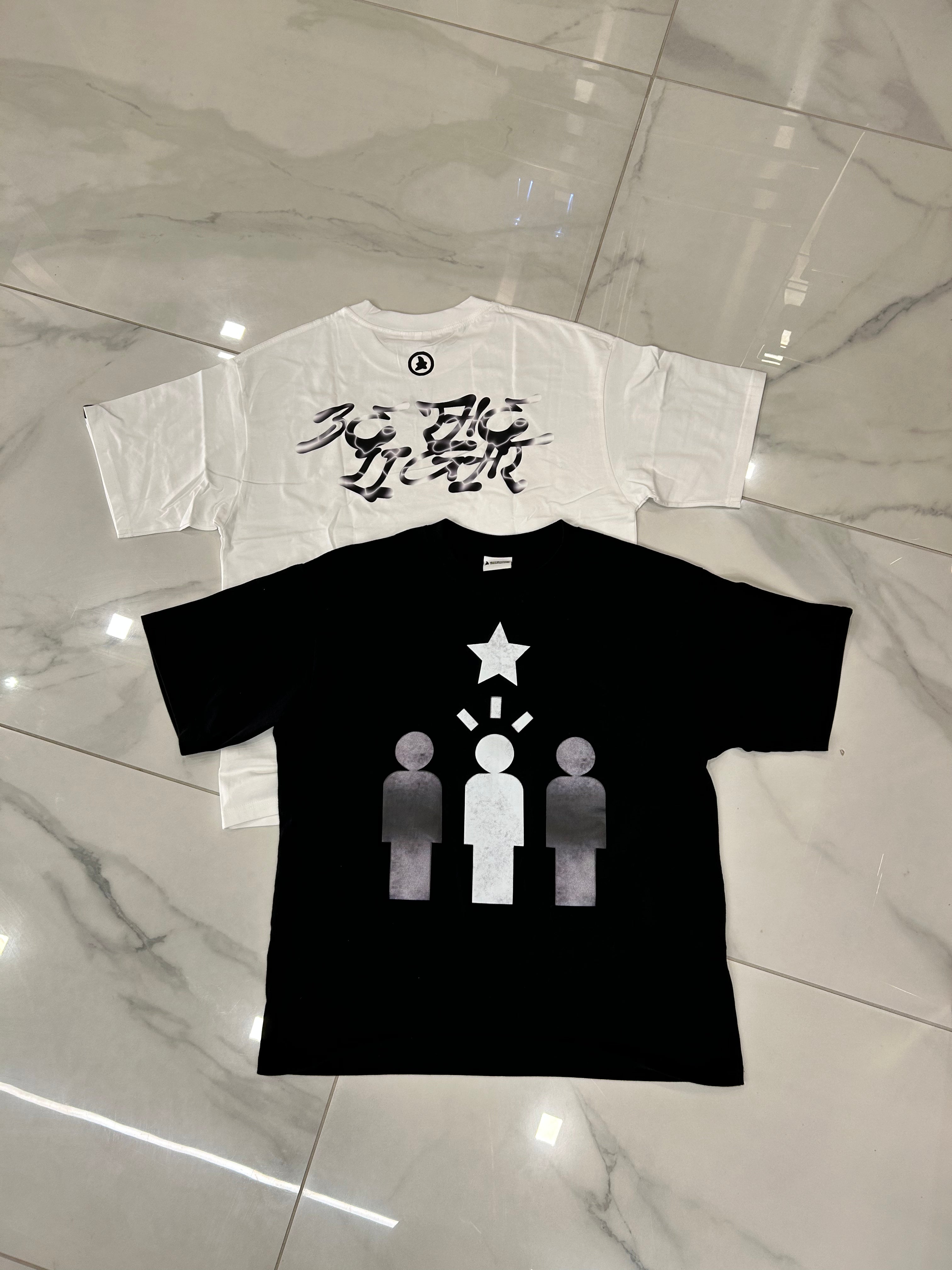 "BE THE LIGHT" OVERSIZED TEE