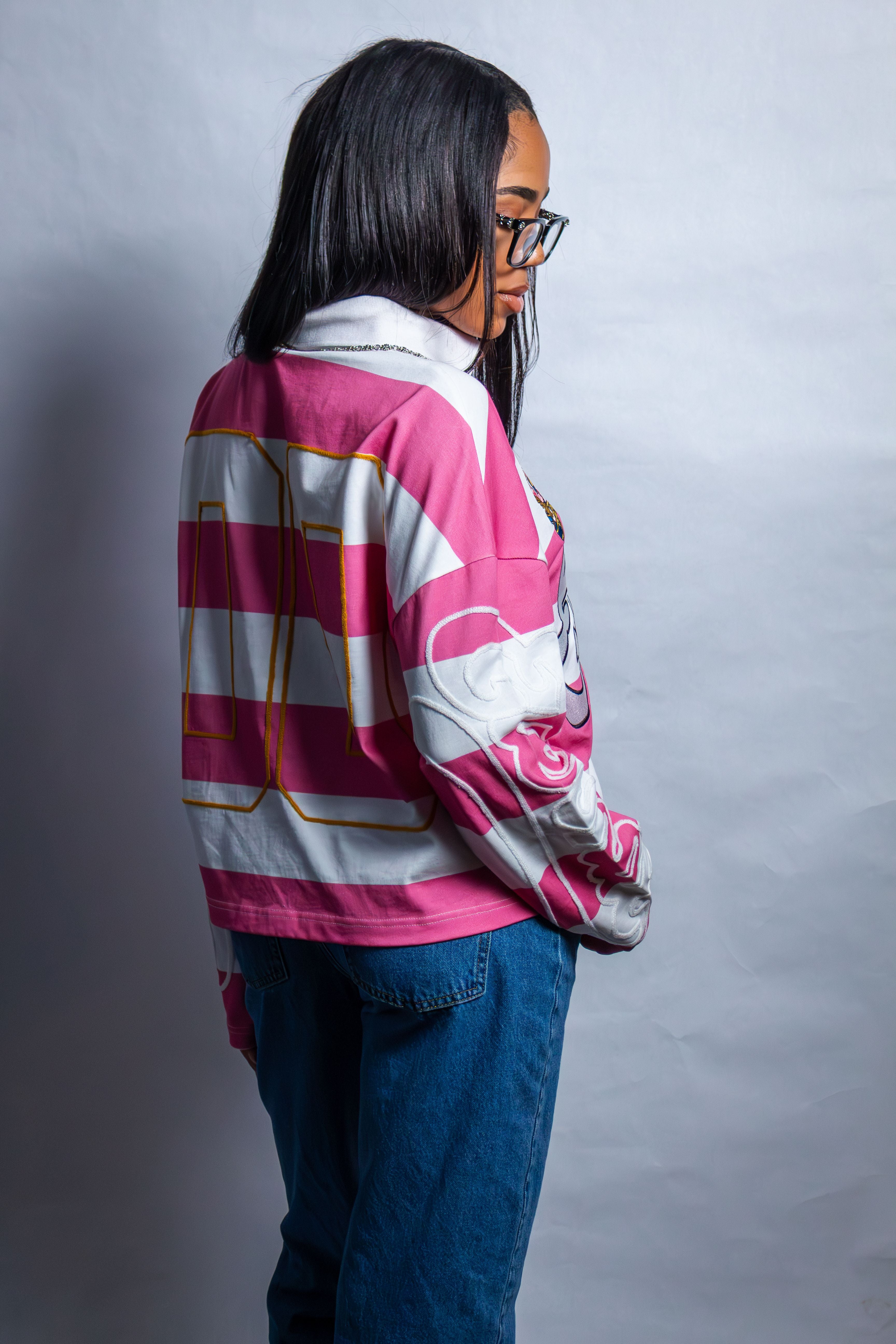 “ETERNAL LIVES FOREVER” L/S RUGBY POLO