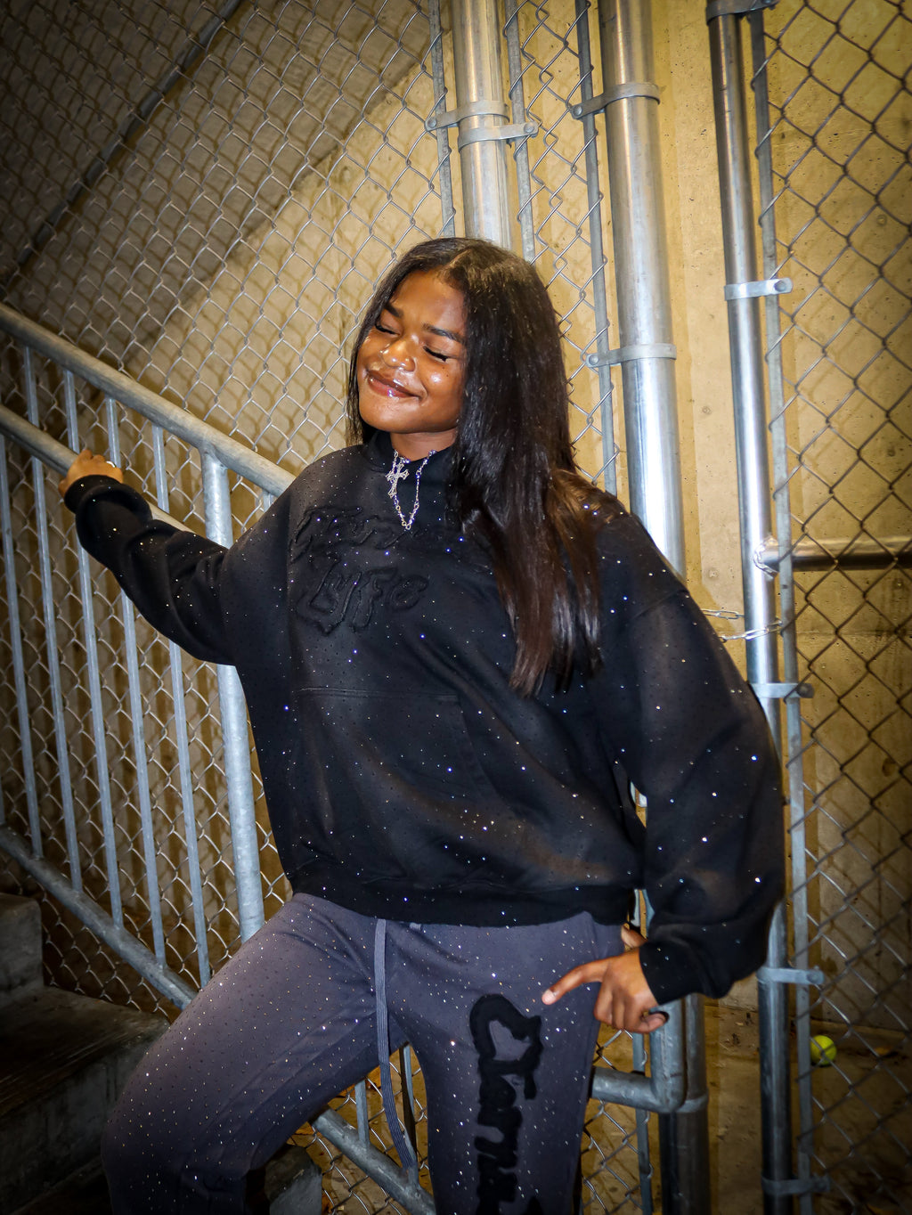 "ETERNAL LYFE" HOODIE - BLACK